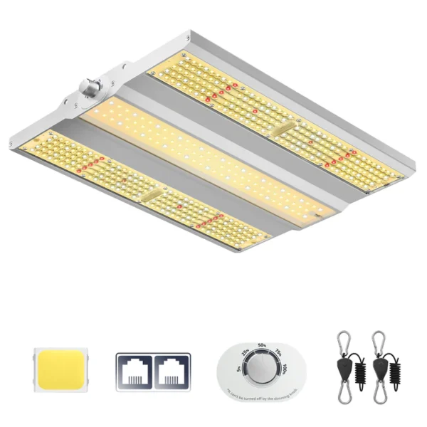 Viparspectra XS1500 Pro LED 150 watt, Built in dimmer, Full Spectrum + Daisy chain